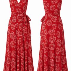 Jenny D Red Dress