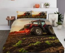 Tractor themed bed set free postage