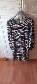 ladies zebra printdress