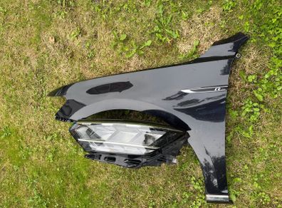 Vw Passat R Line Pass Side Headlight and Wing