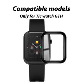 Soft Fibre Glass Protective Film For Tic watch GTH Full Curved Cover Screen Protector for Ticwatch GTH Smartwatch Accessories