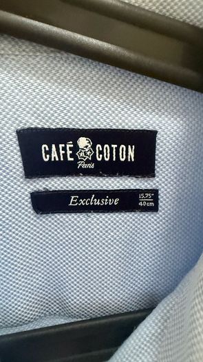 Cafe Coton Paris Dress Shirt - Sky Blue