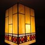 Matching pair leaded glass Light / lamp shades Image 7