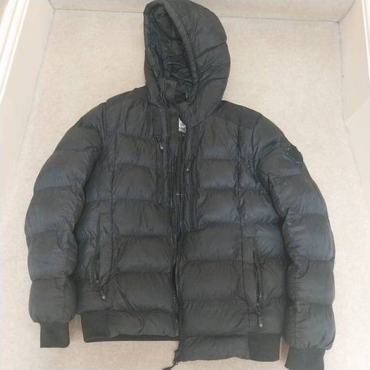 Black Zavetti Canada puffer jacket