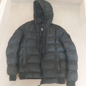 Black Zavetti Canada puffer jacket