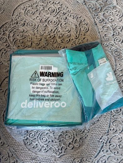 Deliveroo delivery bag