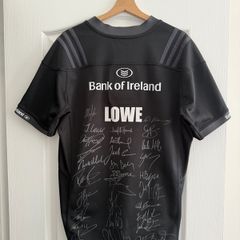 autographed rugby James Lowe & squad