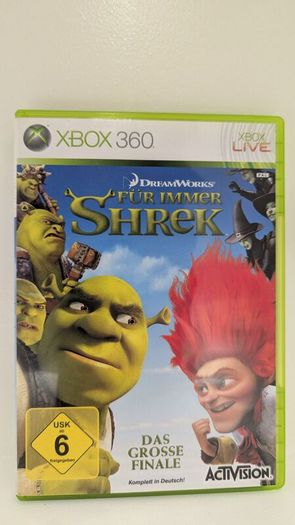 Shrek Forever After Xbox 360 German Cover