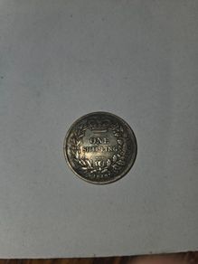 925 Silver shilling 1849