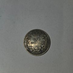 925 Silver shilling 1849