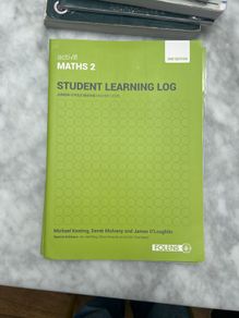 active maths 2 student learning log