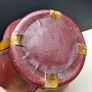 Vintage Italian Leather Decanter Crown Design (18 cm) Image 6