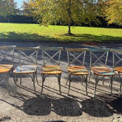 Chairs antique industrial look