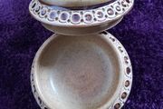 Vintage - Pair of Jersey Pottery - Salts