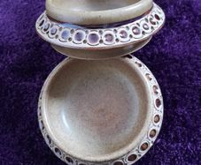 Vintage - Pair of Jersey Pottery - Salts
