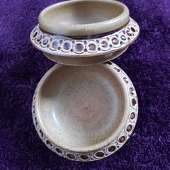 Vintage - Pair of Jersey Pottery - Salts