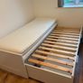 IKEA Brimnes Daybed with 2 mattresses Image 4