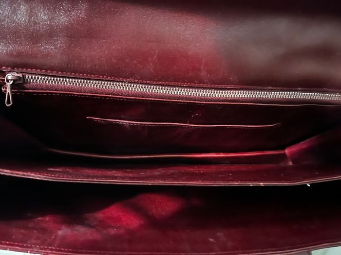 Vintage Burgundy Bag