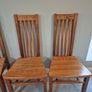 Solid Oak Dining Table Image 2