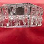 Heavy Vintage Waterford Crystal Octagon Desktop Clock Image 3