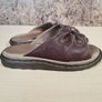 Womens Vintage Dr Martens 3a81 Butterfly  Sandals Peanut Sandals Brown Leather Size Uk 6 Eu 39 Image 8