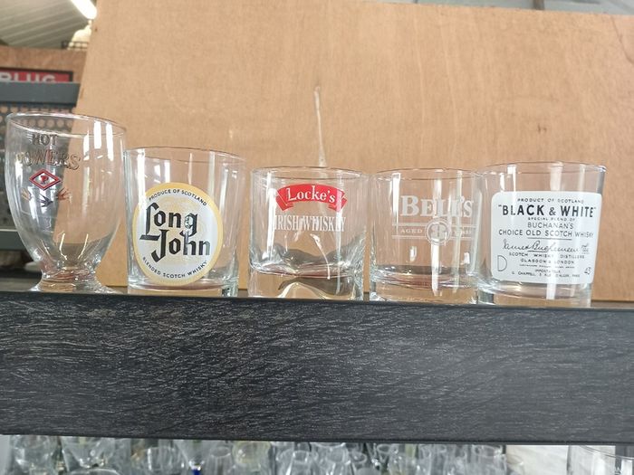 antiques whiskey glasses