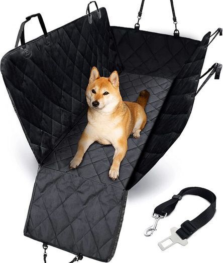 3-in-1 Waterproof Dog Car Seat Cover Hammock