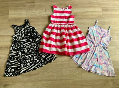 Girls summer dresses 8/9y