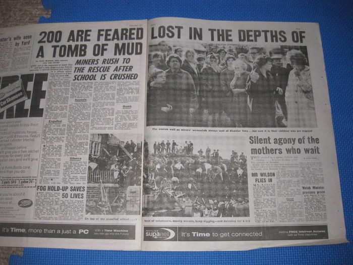 Replicas Of Daily Mirror Famous Front Pages