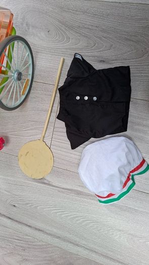 Our Generation 18" Doll with Delivery Tricycle & Pizza Chef Set