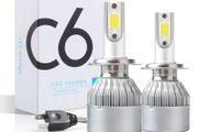 2x H7 Led H11 H1 H3 H4 9004 9005 9006 9007 H4 Hi/lo H1 H3 H8 Hb1 Hb3 Hb4 Hb5 Hir2 H13 H27 9005 9006 Car Headlight Bulbs 3000k 6000k 8000k Cob C6 Car Lights