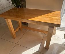 Solid Wood Desk / Study Table (120cm x 53cm x 73cm)