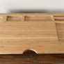 Honda Bamboo-Style Monitor Stand & Desk Organizer | Sleek Workspace Upgrade Image 2