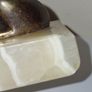 SALE!  Vintage Egyptian Metal SPHINX Figurine on Stone Base Image 6