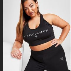 Brand New Pink Soda Sports Bra - Size - 1XL - RRP - 40.00