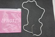 Lynott Regina Tennis Necklace in Silver Colour