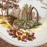 Vintage "Olde Abbey"  Royal Tudor Dinner Plate 10" Image 2