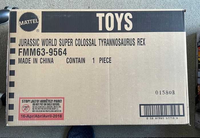 Mattel Jurassic World T-Rex & Mosasaurus