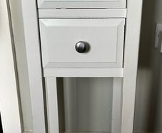 Meadows and Byrne bedside lockers x2