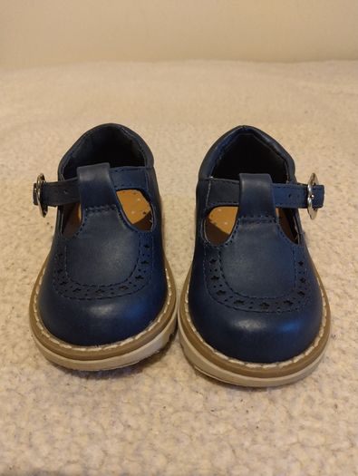 Next Kids T-bar navy blue Shoes