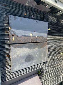 slates new roof  20 x 10 pre holed