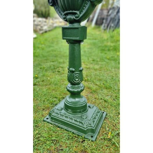 Cast Iron Freestanding Pole Post Box CH R 030