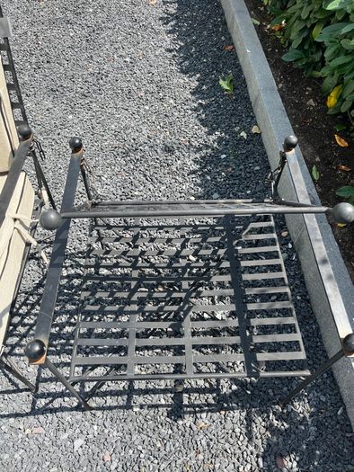 Cast iron garden furniture