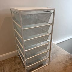 Ikea drawers chest storage metal wardrobe insert
