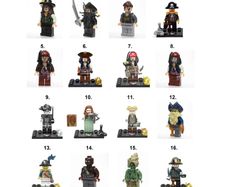 Pirates of the Caribbean Minifigures