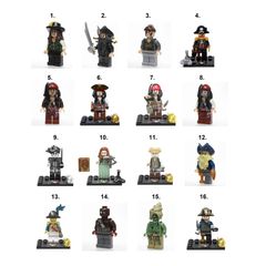 Pirates of the Caribbean Minifigures