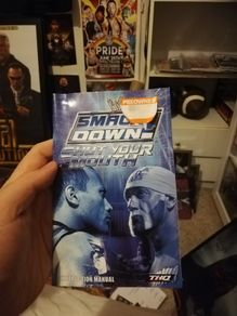 WWE SmackDown Shut Your Mouth PlayStation 2 MANUAL
