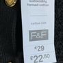 NWT Ladies cotton rich black cardigan Image 4