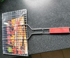 bbq folding basket
