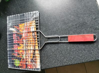 bbq folding basket